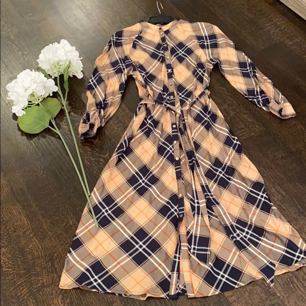 H&M Plaid Dress